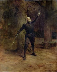 Constant Coquelin (1841-1909) as Cyrano de Bergerac